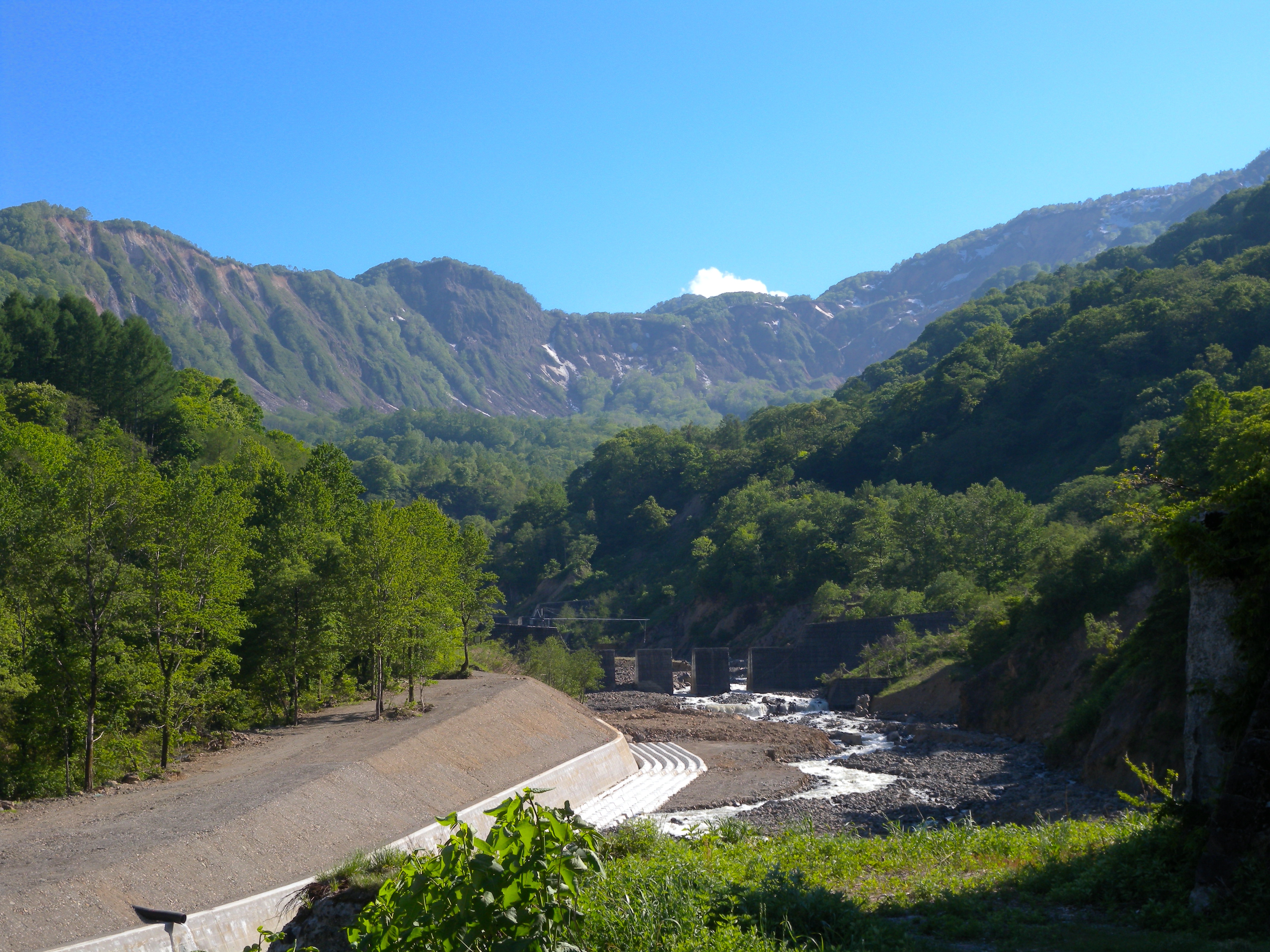 小谷村の風景
